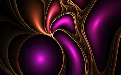 Crisp Vibrant Wallpaper Gradients Wallpaper 4K 1920x1200 A, Vibrant, Abstract, Fractal, Design, In, Shades, Of, Purple, Featuring, Swirling, Forms, Brown, Ultrawide, Full HD
