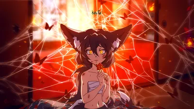Bright Anime Wallpaper Abstract Wallpaper 4K 3072x1728 Anime, 3072x1728, Orange, White, Ultrawide, QHD