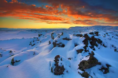 Icelandic Snow Covered Rocky Landscape Nature Wallpaper 4K 2048x1365 Hd, Pc, Desktop, Wallpaper, Icelandic, Snow-covered, Rocky, Landscape, Beneath, Fiery, Cloud-streaked, Sunset, Gray, Ultrawide, Full HD