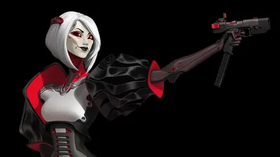 White Hair Weapon Cyborg Woman Abstract Wallpaper 4K 1920x1080 White, Hair, Weapon, Cyborg, Woman, Warrior, Sci, Fi, Desktop, Ultrawide, Full HD