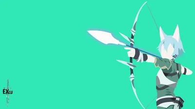 Vibrant Minimalist Wallpaper Minimal Wallpaper 4K 1920x1080 Minimalist, Hd, Pc, Desktop, Wallpaper, Of, Shino, Asada, Sinon, Sword, Art, Online, Teal, White, Ultrawide, Full HD