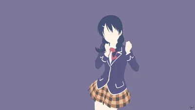 Minimalist Megumi Kobayashi Anime Food Minimal Wallpaper 4K 1920x1080 Minimalist, Megumi, Kobayashi, Anime, Food, Wars, Shokugeki, No, Soma, Desktop, Gray, Brown, Ultrawide, Full HD