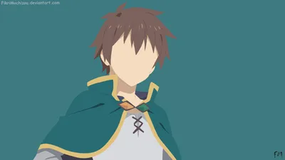 Minimalist Kazuma Satou Anime Konosuba Minimal Wallpaper 4K 1920x1080 Minimalist, Hd, Pc, Desktop, Wallpaper, Of, Kazuma, Satou, Anime, Konosuba, Featuring, Simple, Brown, White, Ultrawide, Full HD