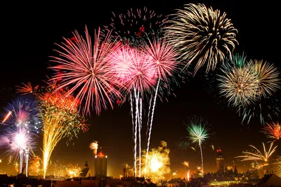 Vibrant Fireworks Leipzig Germany Night Abstract Wallpaper 4K 1920x1279 Hd, Desktop, Wallpaper, Featuring, Vibrant, Fireworks, Over, Leipzig, Germany, Night, Sky, Bursts, White, Black, Pink, Ultrawide, Full HD