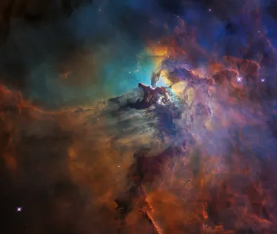 Lagoon Nebula Space Sci Wallpaper 4K, Space category