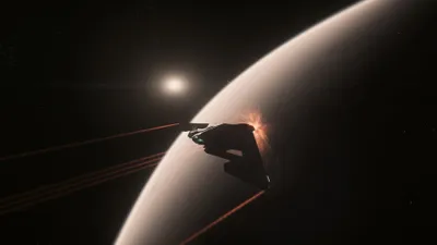 Eclipse Star Citizen Wallpaper 4K, Space category