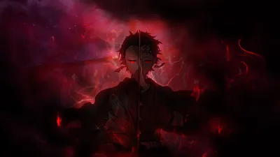 Tanjiro Kamado Anime Demon Black/Dark Wallpaper 4K 1920x1080 Hd, Desktop, Wallpaper, Featuring, Tanjiro, Kamado, From, The, Anime, Demon, Slayer, Kimetsu, Black, Ultrawide, Full HD