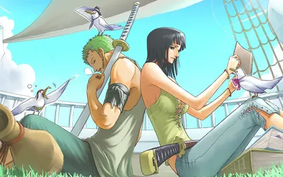 Moody Two Wallpaper Nature Wallpaper 4K 1680x1050 Hd, Desktop, Wallpaper, Featuring, Two, Characters, From, The, Anime, One, Piece, Sitting, White, Ultrawide