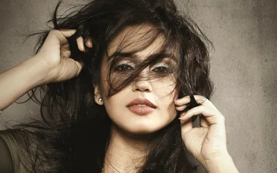 Close Portrait Woman Huma Qureshi Abstract Wallpaper 4K 1920x1200 Hd, Pc, Desktop, Wallpaper, Featuring, A, Close-up, Portrait, Woman, Huma, Qureshi, Tousled, Gray, Ultrawide, Full HD