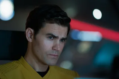 Calm James Wallpaper Space Wallpaper 4K 2560x1707 James, T, Kirk, Paul, Wesley, Tv, Show, Star, Trek, Strange, New, Worlds, Gray, White, Red, Landscape, QHD