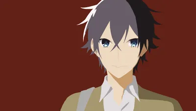 Crisp Minimalist Wallpaper Minimal Wallpaper 4K 6543x3704 Minimalist, Anime, Portrait, Of, Izumi, Miyamura, Hori-san, To, Hori, San, Kun, Against, Brown, White, Ultrawide, 4k