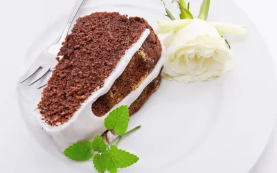 Slice Chocolate Cake White Frosting Abstract Wallpaper 4K 2880x1800 Hd, Pc, Desktop, Wallpaper, Featuring, A, Slice, Of, Chocolate, Cake, White, Frosting, Ultrawide, QHD