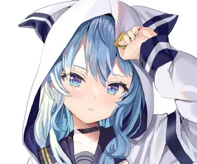 Hololive Hoshimachi Suisei Anime Virtual Abstract Wallpaper 4K 2894x2412 Hololive, Hoshimachi, Suisei, Anime, Virtual, Youtuber, Hd, Desktop, White, Square, QHD