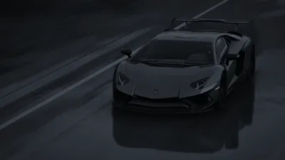 Sleek Black Car Dark Wet Black/Dark Wallpaper 4K 1920x1080 Hd, Desktop, Wallpaper:, Featuring, A, Sleek, Black, Car, Driving, Dark, Wet, Road, Brown, Ultrawide, Full HD