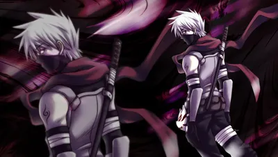 Serene Kakashi Wallpaper Black/Dark Wallpaper 4K 2722x1538 Hd, Desktop, Wallpaper:, Featuring, Kakashi, Hatake, From, The, Anime, Naruto, Showcasing, Two, Gray, Ultrawide, QHD