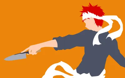 Radiant Minimalist Wallpaper Minimal Wallpaper 4K 1920x1200 Minimalist, Anime, Hd, Pc, Desktop, Wallpaper, Of, Sōma, Yukihira, Food, Wars, Shokugeki, Orange, Purple, White, Ultrawide, Full HD