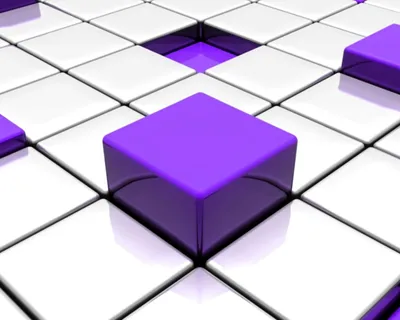 Vivid Abstract Wallpaper Abstract Wallpaper 4K 1920x1536 Abstract, Cgi, Cube, Design, Featuring, Vibrant, Purple, And, Reflective, White, Surfaces, Creating, Orange, Square, Full HD