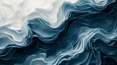 Bright Abstract Wallpaper Abstract Wallpaper 4K 2912x1632 Abstract, Duotone, Wave, Pattern, In, Blue, And, White, High-definition, Desktop, Gray, Ultrawide, QHD