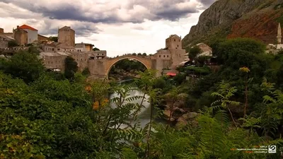 Mostar Old Bridge World Wallpaper 4K 1920x1080 White