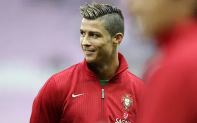 Cristiano Ronaldo Portugal National Football Abstract Wallpaper 4K 2880x1800 Cristiano, Ronaldo, In, The, Portugal, National, Football, Team, Jersey, Smiling, Field, High-definition, Red, Gray, Ultrawide, QHD