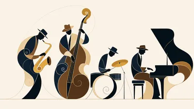 Moody Clean Wallpaper Minimal Wallpaper 4K 3840x2160 Clean, 4K, Ultra, Hd, Pc, Desktop, Wallpaper, And, Minimalist, Stylized, Jazz, Quartet, White, Ultrawide