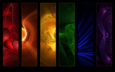 Vibrant Six Abstract Abstract Wallpaper 4K 2560x1600 A, Vibrant, Hd, Desktop, Wallpaper:, Featuring, Six, Abstract, Vertical, Panels, Red, Orange, Black, Brown, Ultrawide, QHD