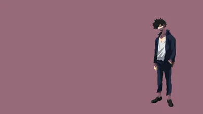 Vibrant Minimalist Wallpaper Minimal Wallpaper 4K 2560x1440 Minimalist, Dabi, Boku, No, Hero, Academia, Anime, My, Desktop, Gray, Ultrawide, QHD