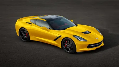 Vivid Yellow Wallpaper Cars Wallpaper 4K 3000x1700 Yellow, Chevrolet, Corvette, Sports, Car, Showcased, On, A, Dark, Surface, Captured, High-definition, Orange, Ultrawide, QHD