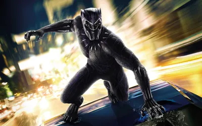 Black Panther Marvel Comics Crouching Cars Wallpaper 4K 3840x2400 Hd, Desktop, Wallpaper, Featuring, Black, Panther, From, Marvel, Comics, Crouching, Vehicle, Dynamic, White, Ultrawide, 4k