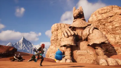 Palworld Video Game Character Nature Wallpaper 4K 3840x2160 Hd, Desktop, Wallpaper, Featuring, Palworld, Video, Game, With, Character, Creatures, Exploring, Desert, Gray, Orange, Ultrawide, 4k