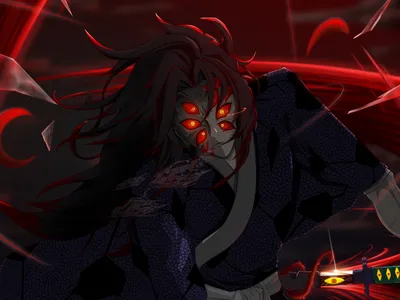 Golden Kokushibo Wallpaper Black/Dark Wallpaper 4K 4033x3025 Hd, Wallpaper, Of, Kokushibo, From, Demon, Slayer, Kimetsu, Yaiba, Dark, Anime, Red, Brown, Landscape, 4k
