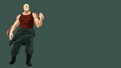 Minimalist Muscular Boku Hero Minimal Wallpaper 4K 2560x1440 Minimalist, Muscular, Boku, No, Hero, Academia, Anime, My, Desktop, Brown, Black, Ultrawide, QHD