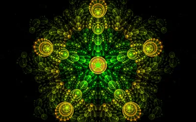 Vibrant Psychedelic Fractal Design Abstract Wallpaper 4K 2560x1600 Vibrant, Psychedelic, Fractal, Design, In, Green, And, Yellow, Hues, Creating, Intricate, Trippy, Brown, Purple, Ultrawide, QHD