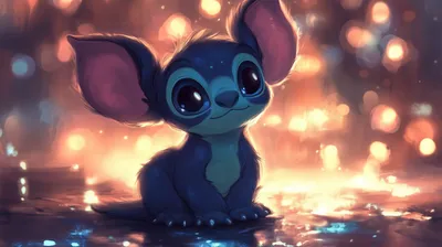 Kawaii Stitch Show Lilo Amp Abstract Wallpaper 4K 2912x1632 Hd, Pc, Desktop, Wallpaper, Featuring, A, Kawaii, Stitch, Show, Lilo, Amp, Surrounded, White, Brown, Ultrawide, QHD
