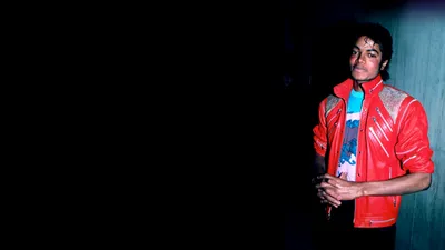 Michael Jackson Red Black/Dark Wallpaper 4K 1920x1080 Hd, Pc, Desktop, Wallpaper, Featuring, Michael, Jackson, In, Red, Jacket, Against, Dark, Black, Gray, Brown, Ultrawide, Full HD