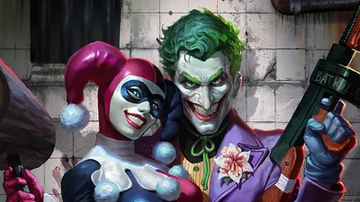 Sleek Comics Wallpaper Abstract Wallpaper 4K 2560x1440 Hd, Desktop, Wallpaper, Featuring, Dc, Comics, Characters, Harley, Quinn, Joker, Vivid, Detailed, White, Gray, Ultrawide, QHD