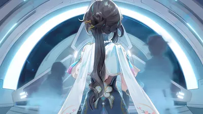 Radiant Anime Wallpaper Abstract Wallpaper 4K 3908x2196 Anime, 3908x2196, White, Ultrawide, 4k