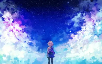 Sleek Mirai Wallpaper Nature Wallpaper 4K 3000x1900 Mirai, Kuriyama, From, Beyond, The, Boundary, Stands, In, Awe, Starlit, Sky, Amidst, White, Red, Ultrawide, QHD