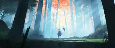 Anime 4096x1715 Abstract Abstract Wallpaper 4K 4096x1715 Anime, 4096x1715, White, Ultrawide, 4k