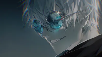 Satoru Gojo Anime Abstract Wallpaper 4K 3840x2160 Hd, Desktop, Wallpaper, Featuring, Satoru, Gojo, From, The, Anime, Jujutsu, Kaisen, Has, Gray, Ultrawide, 4K