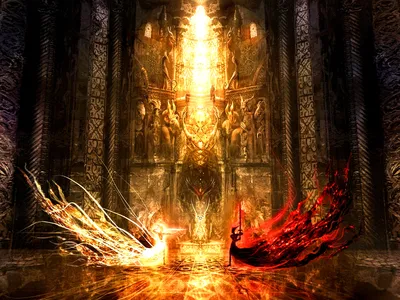Radiant Fantasy Wallpaper Fantasy Wallpaper 4K 1600x1200 Hd, Fantasy, Battle, Wallpaper:, Featuring, A, Dramatic, Scene, Two, Opposing, Forces, One, Brown, White, Landscape