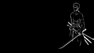 Black White Anime Black/Dark Wallpaper 4K 4097x2303 Black, And, White, 4k, Ultra, Hd, Anime, Wallpaper, Featuring, Roronoa, Zoro, One, Gray, Purple, Ultrawide