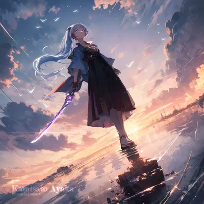 Radiant Anime Wallpaper Abstract Wallpaper 4K 2880x2880 Anime, 2880x2880, White, Gray, Square, QHD