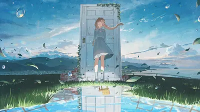 Anime 3500x1969 Abstract Abstract Wallpaper 4K 3500x1969 Anime, 3500x1969, White, Ultrawide, QHD