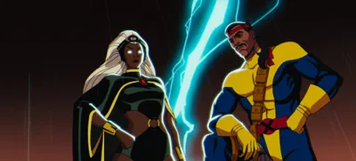 Sleek Storm Wallpaper Abstract Wallpaper 4K 3858x1748 Hd, Desktop, Wallpaper, Featuring, Storm, And, Forge, From, X-men:, 039, Dynamic, Lightning, Purple, Orange, White, Ultrawide, 4k
