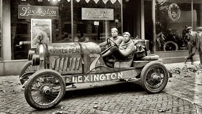 Moody Vintage Wallpaper Cars Wallpaper 4K 1700x956 A, Vintage, Black, And, White, Photograph, Of, An, Old, Car, Marked, Lexington, Gray, Ultrawide