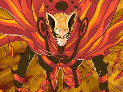 Baryon Mode Naruto Uzumaki Abstract Wallpaper 4K 1920x1440 Baryon, Mode, Naruto, Uzumaki, Anime, Boruto, Hd, Desktop, Brown, Landscape, Full HD