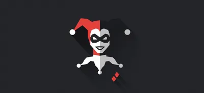 Minimalist Comics Comic Minimal Wallpaper 4K 2800x1286 Minimalist, Dc, Comics, Comic, Harley, Quinn, Desktop, White, Red, Gray, Ultrawide, QHD