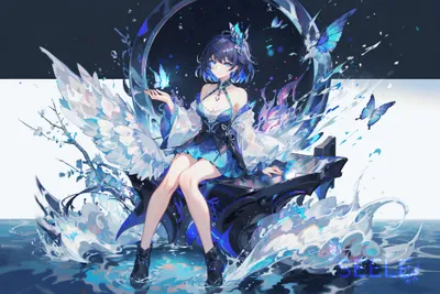 Serene Anime Wallpaper Abstract Wallpaper 4K 3840x2560 Anime, 3840x2560, White, Landscape, 4k