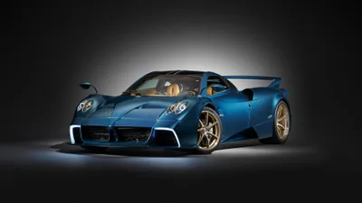 Bright Pagani Wallpaper Cars Wallpaper 4K 3840x2160 Hd, Desktop, Wallpaper, Featuring, The, Pagani, Huayra, Epitome, Striking, Blue, Color, Against, Gray, Ultrawide, 4k